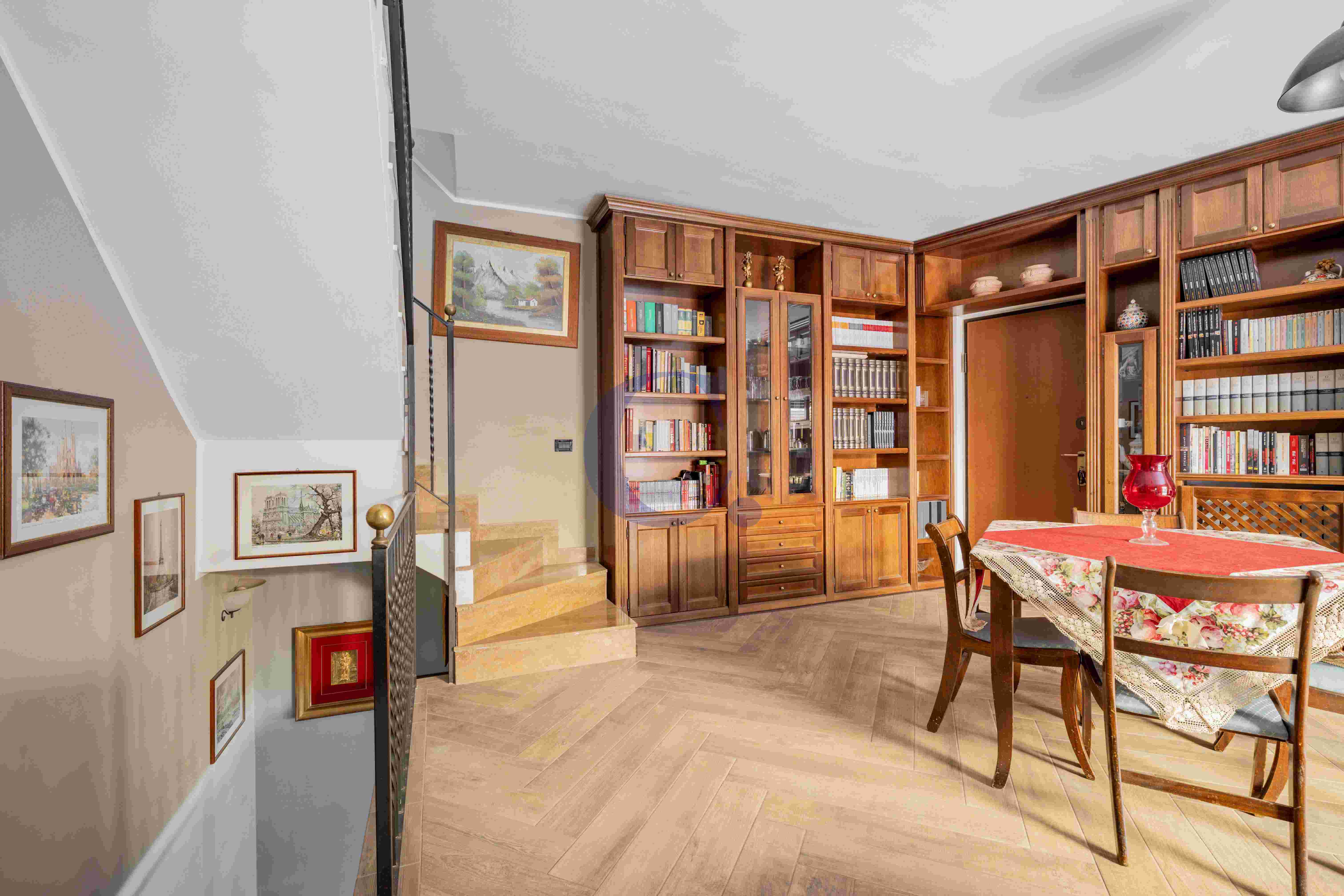 Villa Su Tre Livelli Con Giardino Privato, Doppio Ingresso, Box E Posto Auto – Montespaccato - Immagine 39